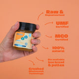 UMF 10+ (MGO 263) Raw Mānuka Honey 225g