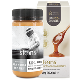 UMF 20+ (MGO 830) Raw Mānuka Honey 500g - Boxed