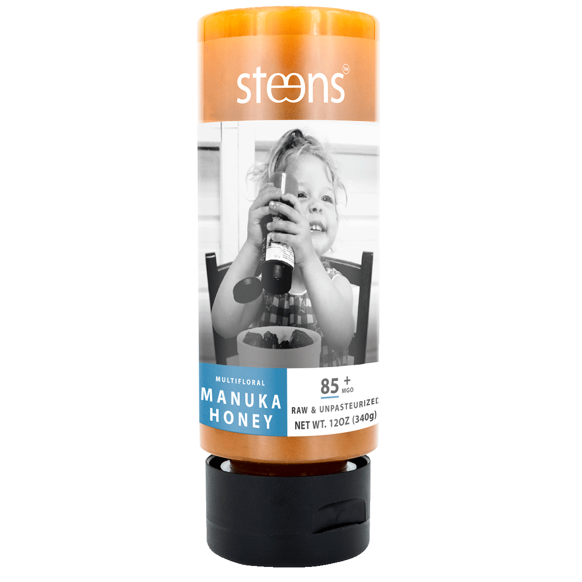 Mgo 85 Raw Multifloral Mānuka Honey 340G Squeezy