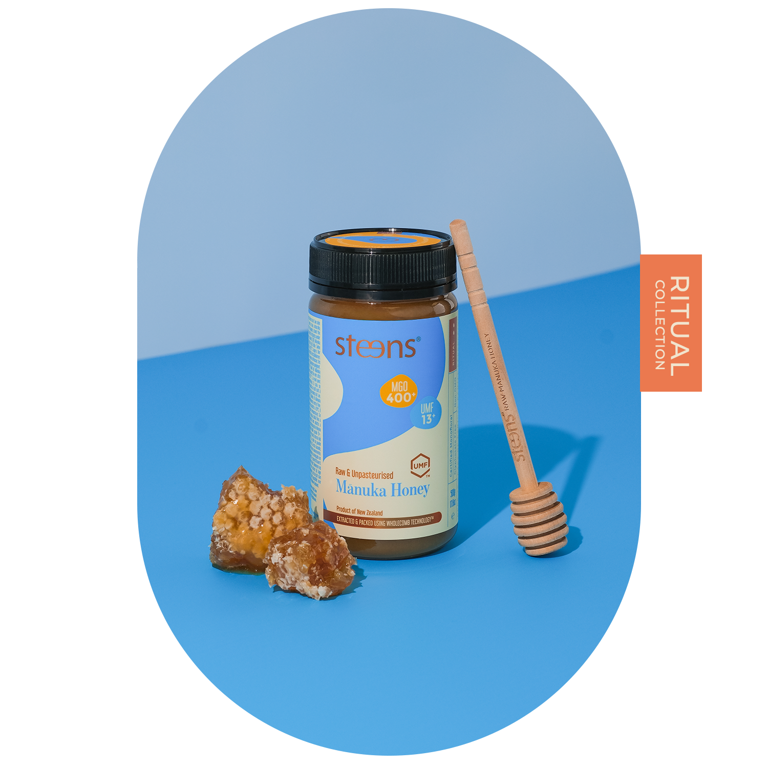UMF 13+ (MGO 400) Raw Mānuka Honey 500g – Steens Honey | NZ