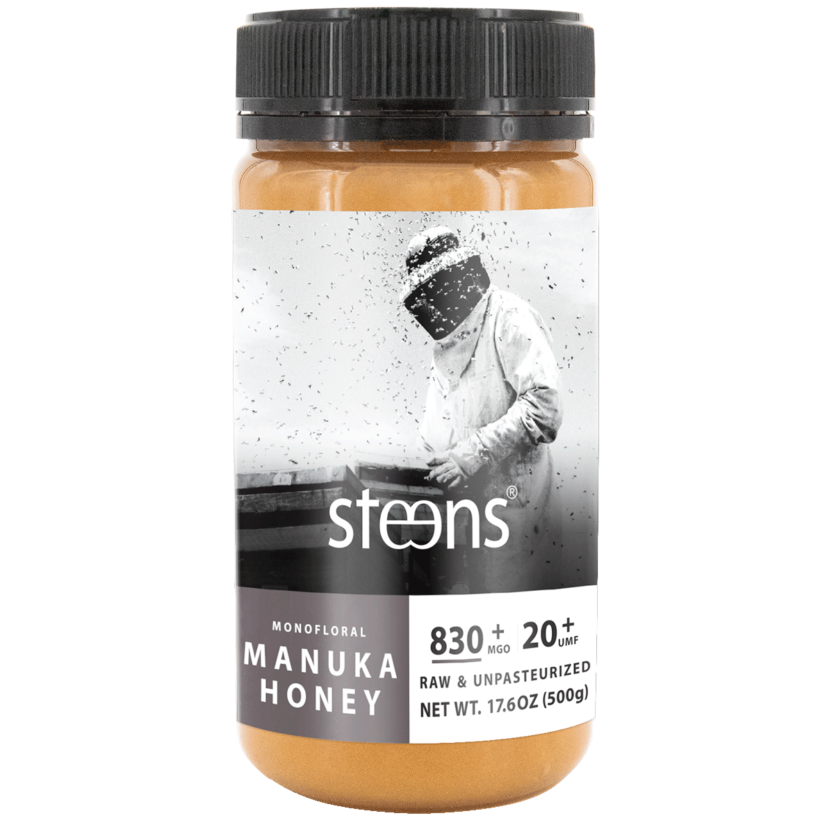 Umf 20+ (Mgo 829) Raw Mānuka Honey 500G