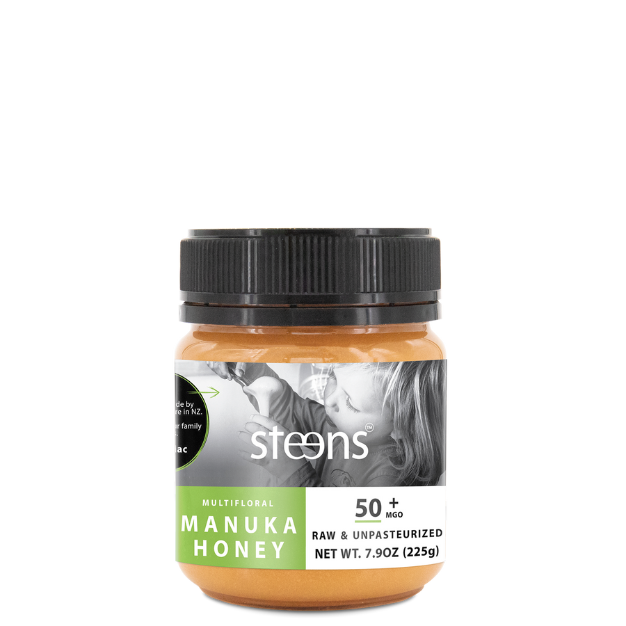 MGO 50+ Raw Multifloral Manuka Honey 225g