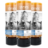 MULTIPACK MGO85+ Raw Mānuka Honey 340g Squeezy - 3 Pack