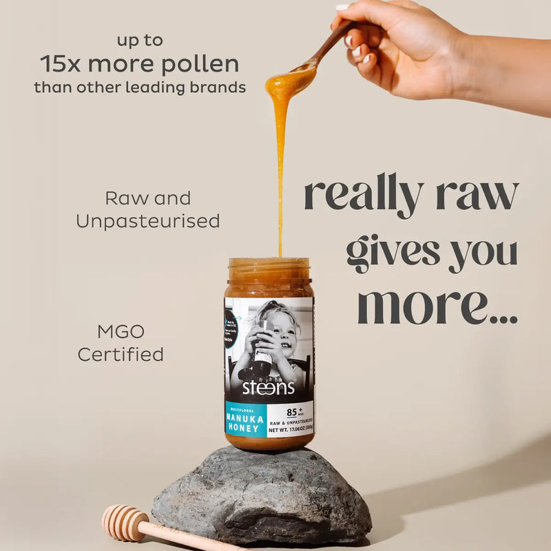 STEENS MGO 85 新西兰多花蜜麦卢卡原蜜 500g
