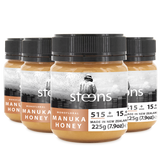 MULTIPACK UMF 15+ (MGO 515) Raw Mānuka Honey 225g - 4 pack
