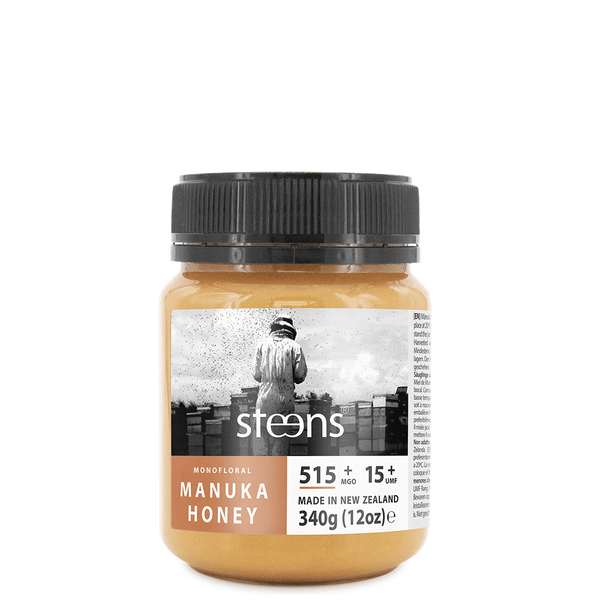 UMF 15+ (MGO 515) Raw Mānuka Honey 340g