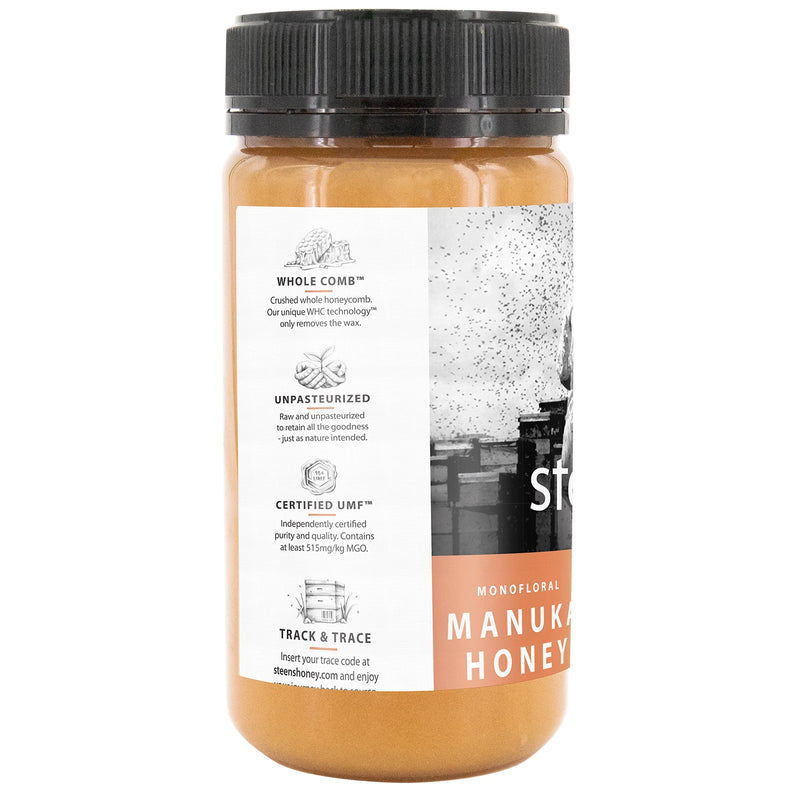 UMF 15+ (MGO 514) Raw Manuka Honey 500g