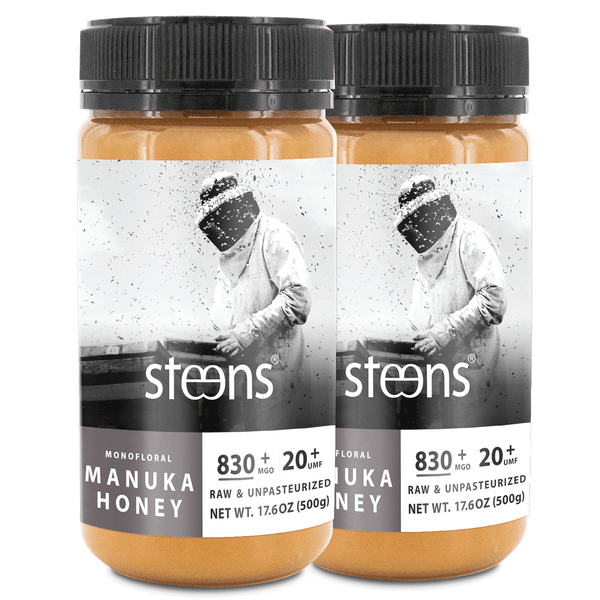 MULTIPACK UMF 20+ (MGO 829) Raw Mānuka Honey 500g - 2 Pack