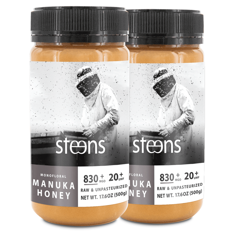 MULTIPACK UMF 20+ (MGO 829) Raw Mānuka Honey 500g - 2 Pack